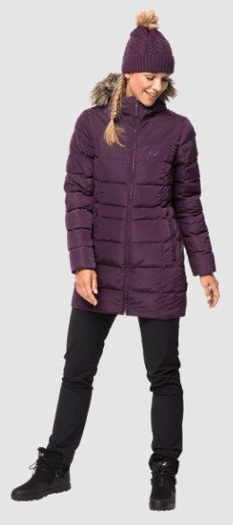 Jack Wolfskin Куртка теплая женская Jack Wolfskin Baffin island coat