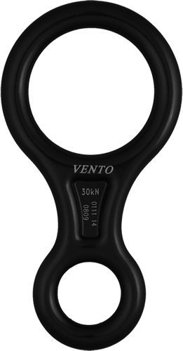 Венто Страховочное устройство Восьмерка классическая черная Венто 