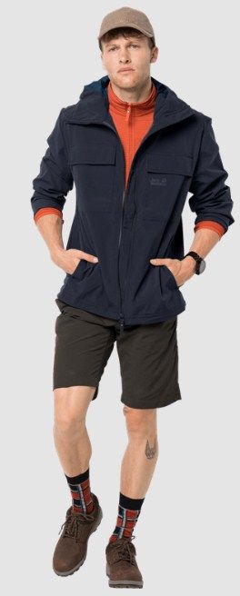 Jack Wolfskin Ветрозащитная куртка Jack Wolfskin Summer Storm Jacket M