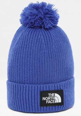 The North Face Стильная вязаная шапка The North Face Logo Box Pom