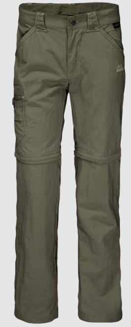 Jack Wolfskin Брюки для детей Jack Wolfskin Safari Zip Off Pants K