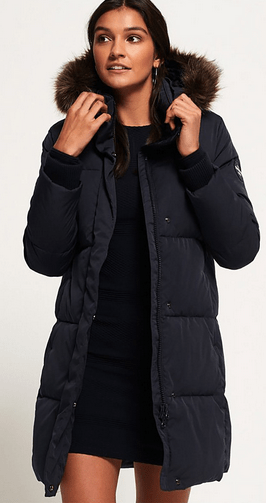 SuperDry Sport & Snow Зимнее городское пальто Superdry Cocoon Parka