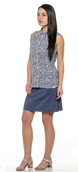 Jack Wolfskin Рубашка легкая женская Jack Wolfskin Wahia Print Sleeveless Shirt W