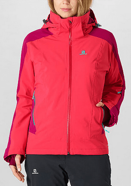 Salomon Куртка мембранная с утеплителем Salomon Brilliant JKT W