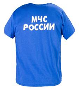 Футболка легкая с логотипом МЧС Red Fox