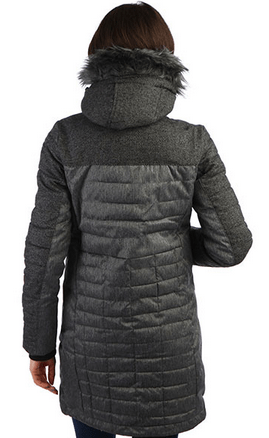 SuperDry Sport & Snow Комфортное женское пальто Superdry Elements Tweed Hooded Parka