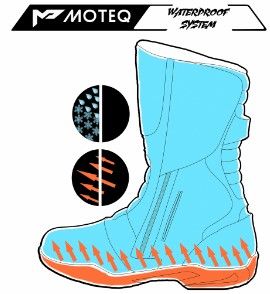 MOTEQ! Moteq - Туристические удобные мотоботы Chucky