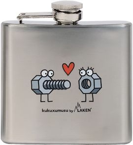 Laken Плоская фляжка сувенирная Laken Hipflask Kukuxumuxu