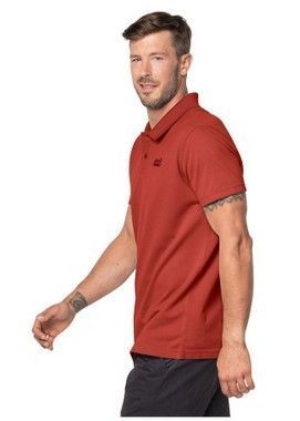 Jack Wolfskin Стильная футболка Jack Wolfskin Pique Polo Men