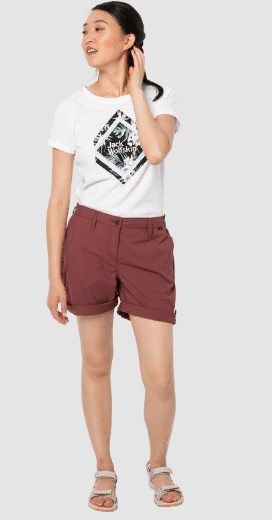 Jack Wolfskin Эластичные шорты для туризма Jack Wolfskin Desert Shorts W