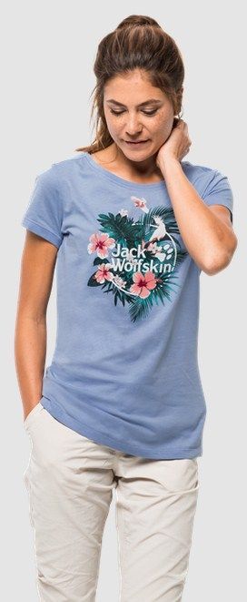 Jack Wolfskin Удобная футболка Jack Wolfskin Tropical T W