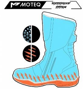 MOTEQ! Moteq - Туристические мотоботинки Air Tech