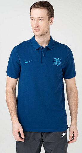 Nike Поло спортивное Nike FCB M NSW Polo PQ CRE