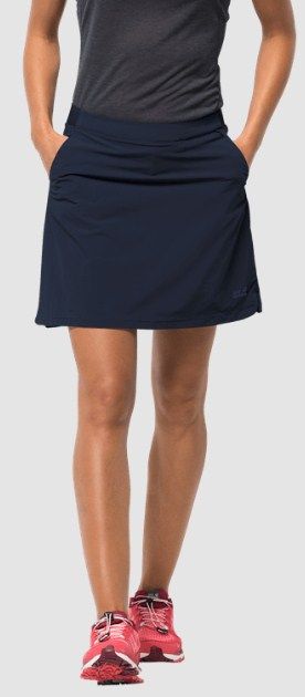 Jack Wolfskin Легкая юбка-шорты Jack Wolfskin Hilltop Trail Skort W