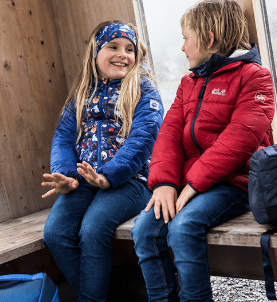 Jack Wolfskin Куртка с ярким принтом Jack Wolfskin Zenon print jacket kids