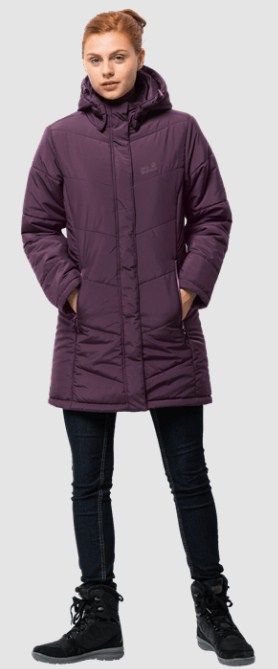 Jack Wolfskin Женское теплое пальто Jack Wolfskin Svalbard Coat Women