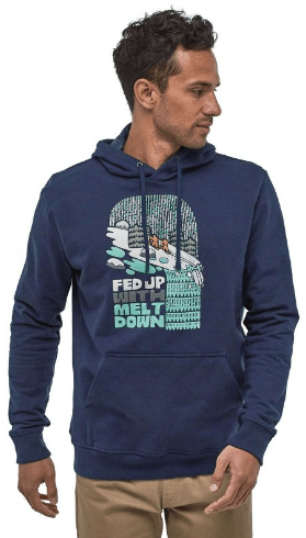 Стильное худи Patagonia Fed Up With Melt Down Uprisal Hoody