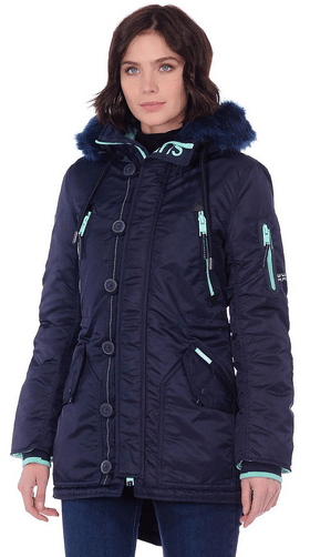 SuperDry Sport & Snow Зимняя длинная куртка Superdry SD-L Parka