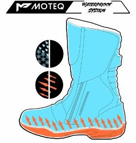 MOTEQ! Moteq - Туристические мотоботинки Camper