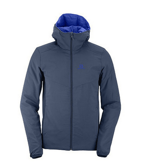 Salomon Куртка легкая теплая Salomon Drifter Mid Hoodie M