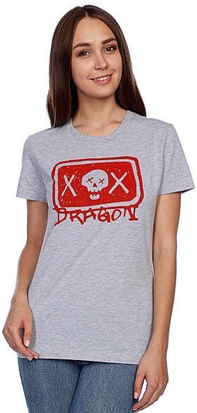 Dragon Alliance Хлопковая футболка Dragon Alliance SKETCHY GIRLS TEE S11 SS