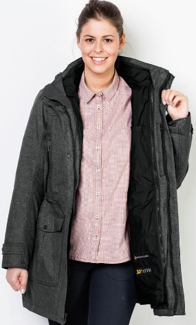Jack Wolfskin Куртка удлиненная женская Jack Wolfskin Majestic peaks