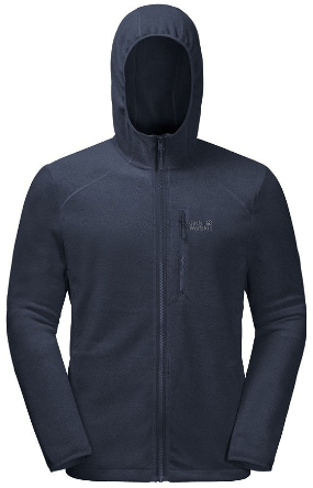 Jack Wolfskin Толстовка флисовая М Jack Wolfskin Skywind Hooded Jacket