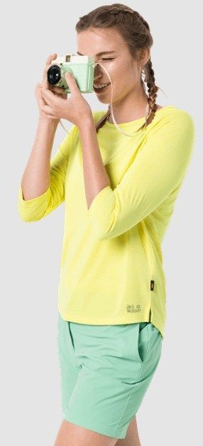 Jack Wolfskin Стильная футболка Jack Wolfskin Jwp 3/4 T W