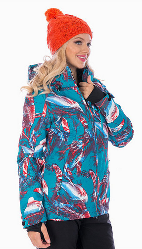 Whsroma Куртка женская для горных лыж Whsroma