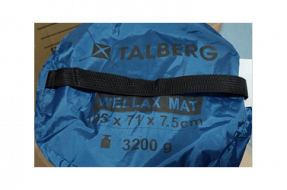 Talberg Коврик походный самонадувающийся Talberg Wellax Mat