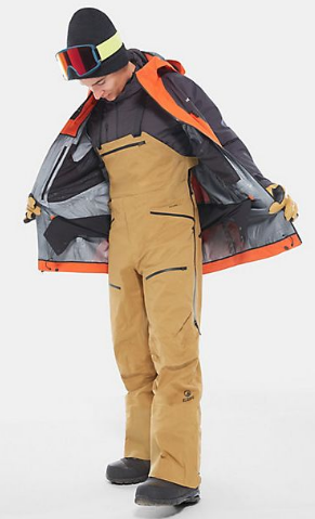 The North Face Мембранные горнолыжные брюки The North Face Purist Bib