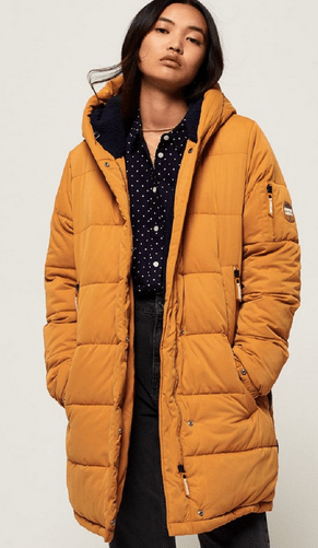 SuperDry Sport & Snow Красивое пальто для девушек Superdry GSphere Padded Ultimate Jacket