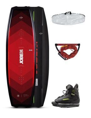 Jobe Комплект вейкборд начального уровня бытро реагирующий Jobe Logo Wakeboard & unit Bindings Package(ss21)