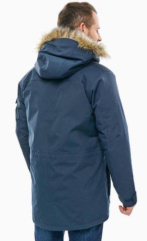 Jack Wolfskin Аляска с синтетическим утеплителем мужская Jack Wolfskin Glacier Canyon Parka