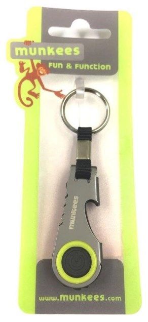 Munkees Сувенирный фонарь с открывалкой Munkees Q Light and Opener 10 шт.