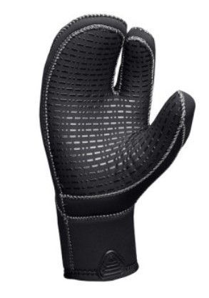 Waterproof Перчатки трехпалые для дайвинга Неопреновые перчатки трехпалые 7 мм Waterproof G1 Black