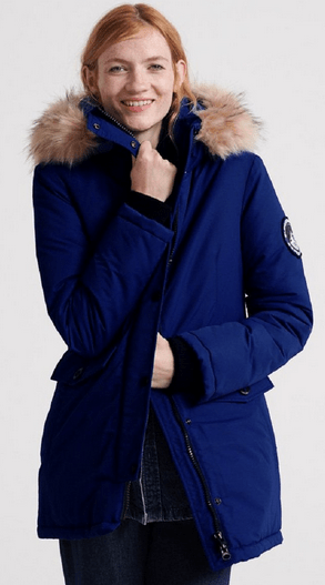 SuperDry Sport & Snow Теплая парка для девушек Superdry Ashley Everest Parka