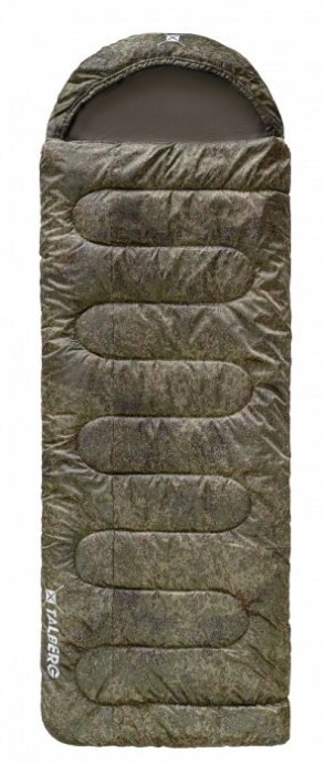 Спальный мешок с левой молнией Talberg Forester −2°C (комфорт +14°C)