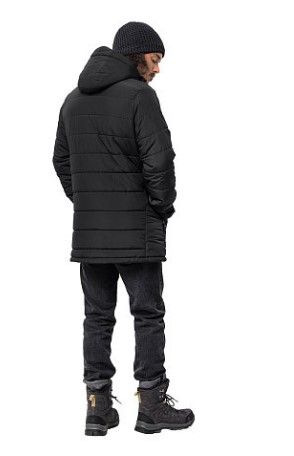 Jack Wolfskin Мужское ветронепроницаемое пальто Jack Wolfskin Svalbard Coat Men