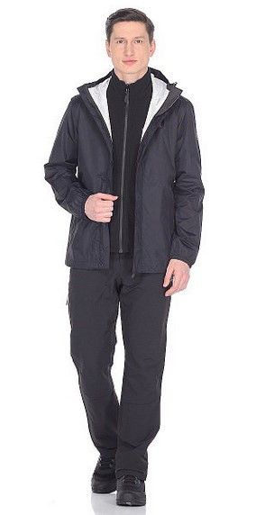 Jack Wolfskin Куртка с капюшоном мужская Jack Wolfskin Cloudburst Men