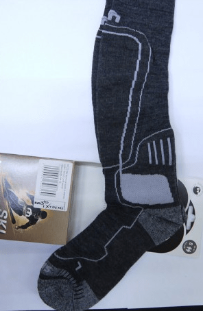 Mico Носки комфортные с шерстью Mico Ski technical sock in merino wool L+R