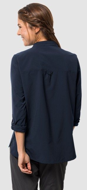 Jack Wolfskin Рубашка с защитой от УФ излучения Jack Wolfskin - Victoria Roll-Up Shirt W