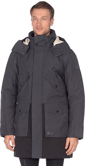 Jack Wolfskin Пуховик стильный Jack Wolfskin Skagen parka