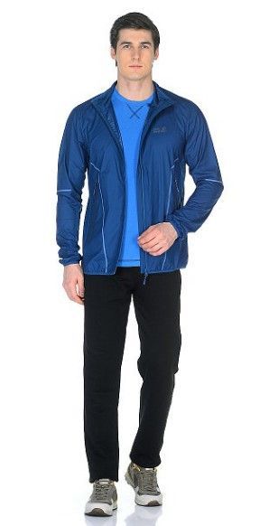 Jack Wolfskin Ультра легкая куртка Jack Wolfskin FLYWEIGHT TRAIL JKT MEN