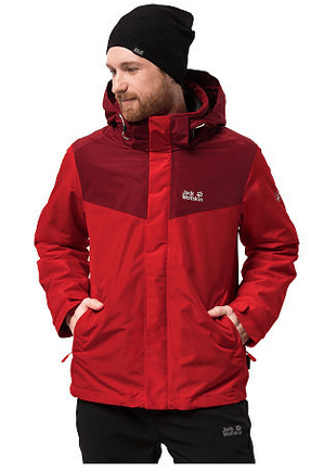 Jack Wolfskin Куртка теплая Jack Wolfskin Arland 3in1 JKT M