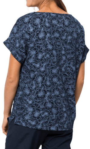 Jack Wolfskin Футболка стильная Jack Wolfskin Hibiscus Flower T W