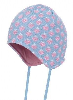 Шапка с милой вязкой весенняя Satila (Aswery) Strawby