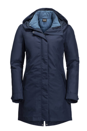 Jack Wolfskin Теплая водонепроницаемая куртка Jack Wolfskin Monterey bay coat