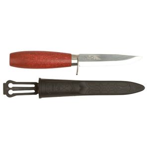 Крепкий нож в пластиковых ножнах Morakniv Classic