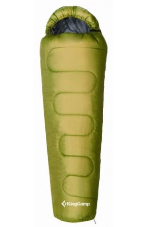 Тёплый спальник-кокон с левой молнией 3191 Trek 200 -4С (комфорт +7)